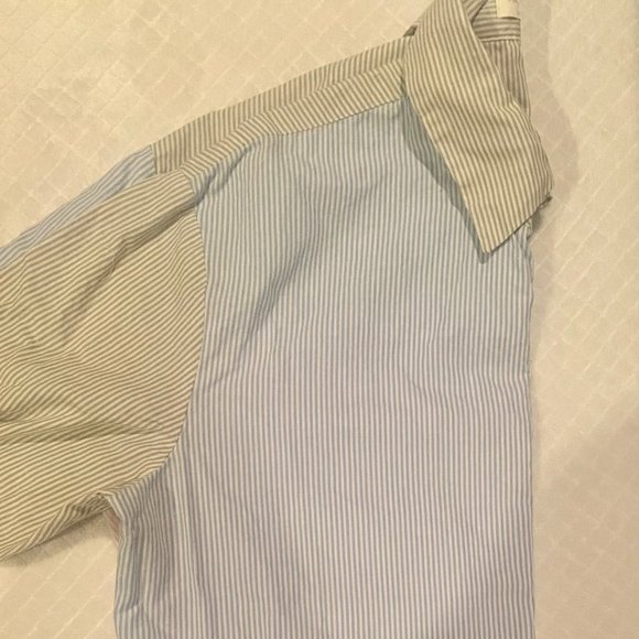 Multi-color Color Block Button down - Picture 3 of 9